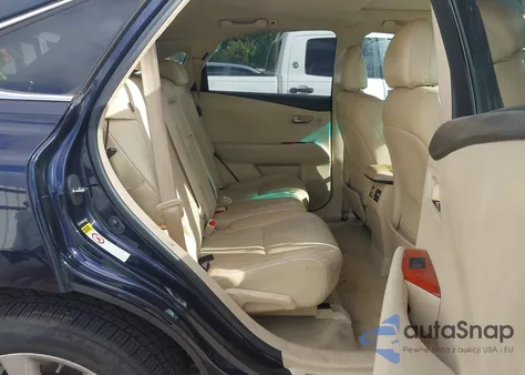 2010 Lexus Rx 350 z USA, uszkodzony, nr VIN 2T2BK1BA4AC043595